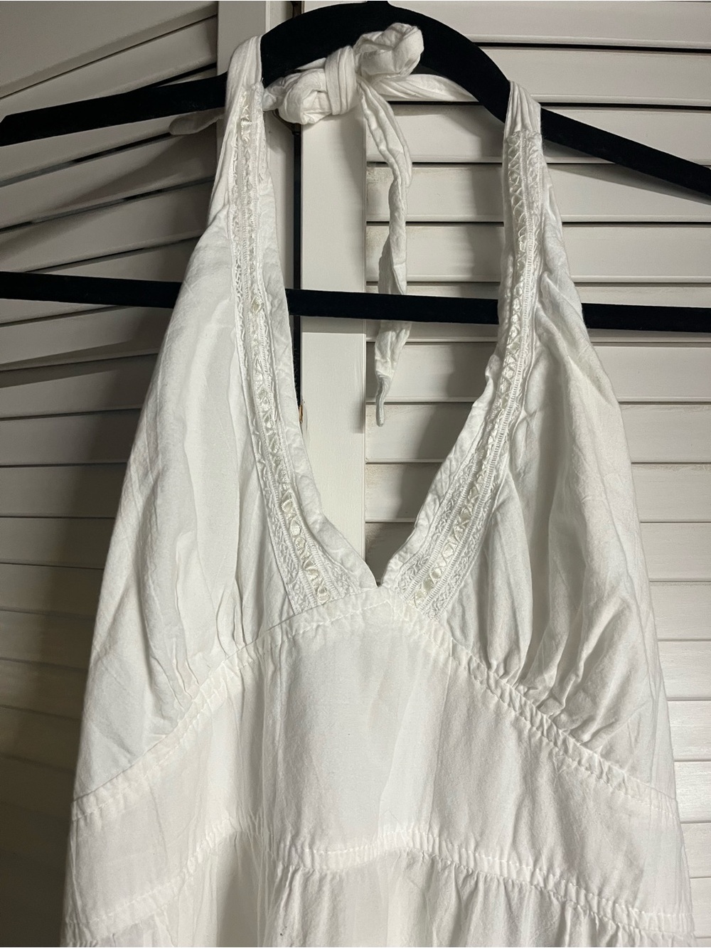 Tommy Bahama White Cotton Top with Subtle Texture - Picture 3 of 6